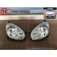 ราคา ไฟหน้า NISSAN MARCH ปี2010-2013 แท้ (42563217315)