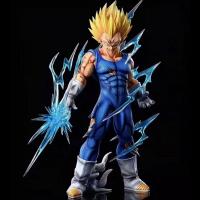 ราคา 28cm Dragon Ball Z Anime Figure Majin Vegeta Action Figure GK Super Saiyan Vegeta Figurine Adult Collection Model Toys G (26163474330)