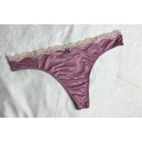 ราคา Victoria’s Secret แท้ - Thong - ผ้าลื่นนุ่มม้าก ขอบลูกไม้ - XL มาตรฐาน ใหญ่นะ! (12773705891)