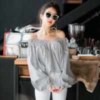 ราคา ปาดไหล่ ทรงผีเสื้อลายทาง (301340089)