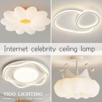 ราคา โคมไฟก้อนเมฆติดเพดาน ห้องเด็ก โคมไฟเพดาน โคมไฟแขวน/คนดังทางอินเทอร์เน็ตสมัยใหม่ LED โคมไฟห้อยเพดาน ไฟเพดาน/ห้องนอนกลีบเมฆมงกุฎ โคมไฟห้อยเพดาน (23051066986)