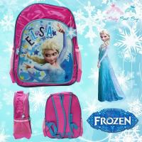 ราคา กระเป๋าเป้ Elsa Disney Princess สะพายหลัง ลายเจ้าหญิงอันนา เอลซ่า กระเป๋านักเรียน ของแท้ ลิขสิทธิแท้ (14 นิ้ว) (1724306416)
