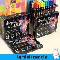 ราคา เรืองแสงเครื่องหมายสีอะคริลิค,24/48/72สี คู่-สี คู่-เคล็ดลับ กราฟฟิตี ปากกา,มืออาชีพอเนกประสงค์นุ่มเคล็ดลับคู่ปลายปากกาเครื่องหมาย ทําเอง หัตถกรรมทํา (47802639987)