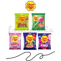 ราคา Chupa Chups Lollipops ลูกอมรสผลไม้หลากหลายรสชาติ น้ำหนัก 120 กรัม มี 4 รส นำเข้าจากอังกฤษ (47102214513)