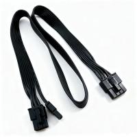 ราคา YEPLOOK PCI-e 8Pin 6+2 GPU สายไฟสําหรับ Corsair HX1050, HX850, HX750, HX650 TYPE 3 GOLD Modular Power, 60 ซม.สายริบบิ้นแบน (52400276580)