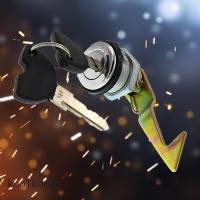 ราคา คูล สกู๊ตเตอร์ไฟฟ้าล็อคท้ายรถมอเตอร์ไซค์พร้อมล็อคกล่องท้ายวิบาก 2 ปุ่ม (28482069973)