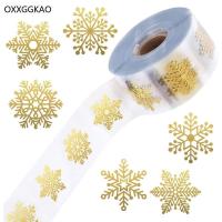 ราคา OXXGGKAO คริสต์มาสเกล็ดหิมะสติกเกอร์สมุดภาพสติกเกอร์รางวัลสติกเกอร์ตกแต่งซองจดหมายซีลสําหรับโทรศัพท์ Noteb (56601364695)