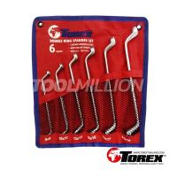 ราคา TRDRS6 ประแจแหวนชุด 8-19 มม. (6 ตัวชุด) "TOREX" สินค้าประเทศเยอรมัน รับประกันสินค้าแท้100% (7945116855)