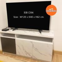ราคา ชั้นวางทีวี55นิ้ว ตู้วางทีวี กว้าง120x40x62ซม. [สินค้ามีพร้อมส่ง]Brownfurniture (14303628846)