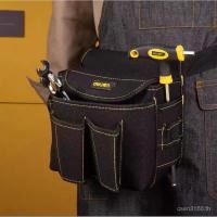 ราคา กระเป๋าคาดเอวหนามัลติฟังก์ชั่เครื่องมือที่มีประสิทธิภาพโพลีเอสเตอร์ผ้ากระเป๋าสะพายสวมทนซ่อมหนาแบบพกพาช่างไฟฟ้ากระเป๋าเครื่องมือ พี1โดย (57653373843)