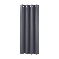 ราคา INDEX LIVING MALL ผ้าม่านหน้าต่าง รุ่น EMB-กิงโกะ ขนาด 135 x 165 ซม. - สีเทาเข้ม (41816648259)