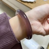 ราคา สร้อยข้อมือหยกธรรมชาติ สไตล์โบราณ หยกเชลดอนสีม่วง สำหรับผู้หญิง (57401496207)