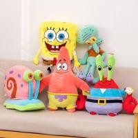 ราคา ของเล่นตุ๊กตา SpongeBob - Patrick Star, Squidward, Mr. ตุ๊กตา Krabs, Gary & SpongeBob, หมอนน่ารักสําหรับเด็กและของขวัญ (57702821257)