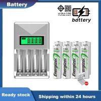 ราคา Energizer เครื่องชาร์จจอแสดงผล LCD 4 ช่องพร้อมแบตเตอรี่ชาร์จ AA/AAA NiMH (48751177763)