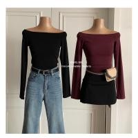 ราคา เสื้อยืดปาดไหล่รูปจริง (25881165473)