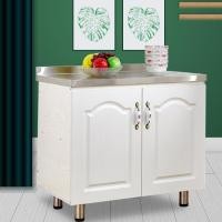 ราคา พร้อมส่งชุดครัว ล้างจาน ตู้เก็บของสแตนเลส 80CM สามารถประหยัดพื้นที่ในบ้าน เคาน์เตอร์ครัว ตู้ครัวสแตนเลส ตู้กับข้าว (22490222145)