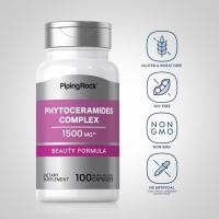 ราคา Phytoceramides Complex 1,500 mg. by PipingRock (100แคปซูล) (25830554056)