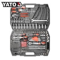 ราคา YATO YT-38941 ชุดบล็อก 1/4″ + 3/8″ + 1/2″ & เครื่องมือ 225 ตัวชุด (new) (43665428076)