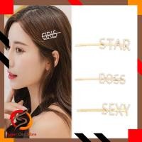 ราคา T&Y กิ๊บติดผมมุกด้านข้าง Bangs Hairpin วัสดุโลหะ Kiss/Boss/เซ็กซี่เขียนรุ่น (9295745069)