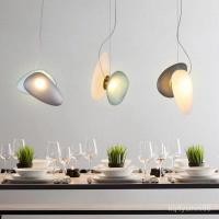 ราคา Nordic Creative Pendant Light for Bedroom, Bedside, Dining Room, Study, Showcase, Bar Counter, Simple Modern Pebble Clou (27393532632)