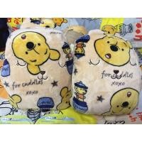 ราคา หมอนผ้าห่ม ลายหมีพูห์ (5671384665)