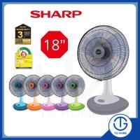 ราคา Sharp พัดลมตั้งโต๊ะ 18 นิ้ว PJ-TA181 (9887711024)