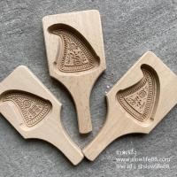 ราคา พิมพ์อังท้อ อั่งก้วยท้อ พิมพ์ท้อแดง พิมพ์กุยช่าย ทำจากไม้ มี 2 ขนาด (10404060037)