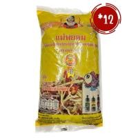 ราคา (ยกลัง) ปลาร้า ส้มตำ ตราแม่พยอม น้ำปลาร้าแม่พยอม จังหวัดอุดรธานี แบบถุงสีเหลือง 900 กรัม 12 ถุง (29619171310)