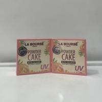 ราคา Labourse ลาบูสส์ พาวเดอร์ เค้ก วิท คอลลาเจน (แป้งฟัฟลาบูสส์ ตลับสีชมพู) (18579995975)