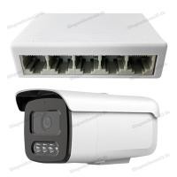 ราคา 5 พอร์ต Gigabit Ethernet Switch Home Network Hub 10/100/1000Mbps Plug & Play (28706692130)