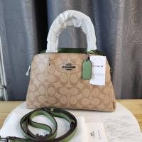 ราคา กระเป๋าสะพายผู้หญิง Coach Lillie carryall 26 ทรงถังใบใหญ่ รุ่นใหม่ ใบเล็ก 10 นิ้ว (42771922840)