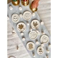 ราคา ตราประทับครั่งลายดอกไม้ 1 ชุด มี 10 ชิ้น ครั่งประทับสำเร็จรูป ตราประทับครั่ง ครั่งติดจดหมาย (20251580166)