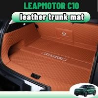 ราคา สําหรับ Leapmotor C10 พรมพรมหนังไฮโซเข้ารูป6D7D ถาดหลังรถ แผ่นรองกระโปรงหลังรถ ของแต่ง กุญแจของแต่ง Trunk Mats (43552914143)