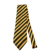 ราคา เนคไท Hugo Boss Silk Black Beige Stripe Italy เนคไทแบรนด์เนม ของแท้ (27676456474)