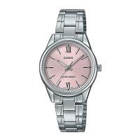 ราคา Casio Standard นาฬิกาข้อมือผู้หญิง สายสเตนเลส รุ่น LTP-V005,LTP-V005D,LTP-V005D-4B2 - สีชมพู (2090306147)