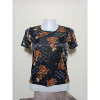 ราคา เสื้อยืดคอกลม ลายมังกร ผ้ามันลื่น อกตึง 38 นิ้ว งานญี่ปุ่นมือสอง (40868431020)