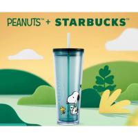 ราคา Starbucks Insulated Mug Snoopy Peanuts Joe Kind Snoopy Bottle Glass Tumbler 24 Oz Double wall (41053155084)