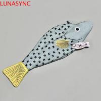 ราคา LUNASYNC กระเป๋าดินสอปลา, กล่องดินสอรูปทรง Grouper สร้างสรรค์, แปลกใหม่ความจุขนาดใหญ่น่ารักตลกกระเป๋าเก็บเครื่องเขียนของขวัญวันเกิด (43776718886)