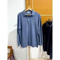 ราคา เสื้อคอปก แขนยาว Lacoste อก42 ยาว27 สีบลูยีนส์ สภาพดี ป้ายแท็กครบ✨ (41375896835)