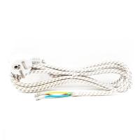 ราคา สายเตารีดหัวกลม WAC-AC 2 ขา 2-3m ความยาว 2 - 3 เมตร อะไหล่เตารีด สายไฟเตารีด ผ้าถัก แบบ​ 3 สาย มีสายดิน Iron power cord (3352610345)