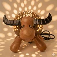 ราคา โคมไฟกะลามะพร้าว (ควาย) (520112549)