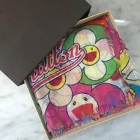 ราคา Used like new ผ้าพันคอ LV Murakami Cosmic Blossom (1093236060)