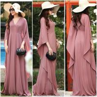 ราคา แม็กซี่เดรสยาว ชุดปาร์ตี้ชายหาดเกาหลีเซ็กซี่นําเข้า Boho Bohemian Party (55150889035)