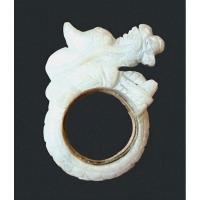 ราคา แหวนหยก แหวนหยกขาว แหวนหยกมังกร ขนาดนิ้วชี้ เสริมดวง ปรับฮวงจุ้ย (25203567177)