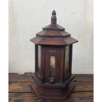 ราคา โคมหกเหลี่ยมหัวเสา โคมหกเหลี่ยมไม้สัก โคมหัวเสาไม้สัก (21184541424)