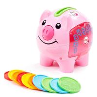 ราคา หมูหยอดเหรียญ Fisher-Price มีเสียงตัวเลขภาษาอังกฤษ ของเล่นเสริมพัฒนาการเด็ก 6 เดือนขึ้น ธนาคารเด็กหยอดเหรียญ Piggy Bank (44361255439)