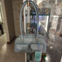 ราคา กระเป๋าแบรนด์เกาหลีสีฟ้า CICELLE ของแท้ (ใหม่) (24887140121)