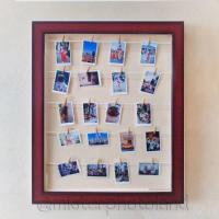 ราคา กรอบรูป โพลารอยด์ พร้อมรูปขนาด 2 x 3 นิ้ว 20 ใบ เชือก และคลิปหนีบ ครบทั้งชุด (23741376945)