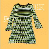 ราคา เสื้อผ้ามือสอง เดรสวินเทจผ้าถัก (29200109194)