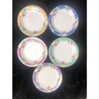 ราคา จานขนมลายดอกไม้ 16.5 cm. GIVENCHY (ดำ2) (21746482292)